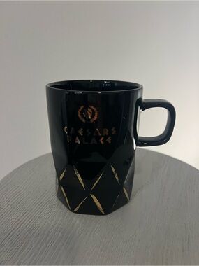 Caesar’s Palace Las Vegas Black & Gold Mug Souvenir